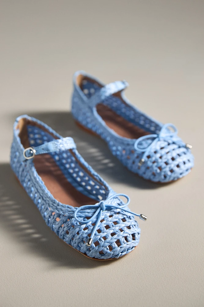 Vicenza Woven Ballet Flats