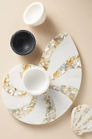 Marina Serving Board with Bowl