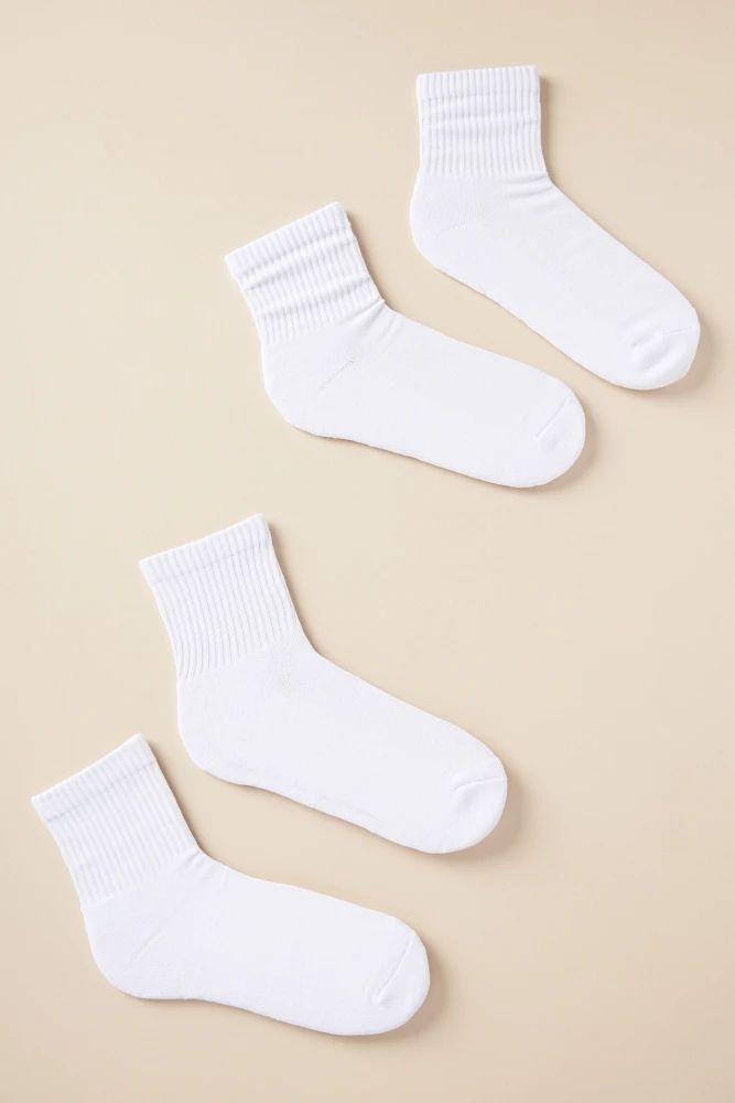 Daily Practice by Anthropologie Athletic Socks, Set of 2