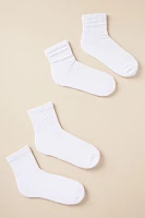 Daily Practice by Anthropologie Athletic Socks, Set of 2