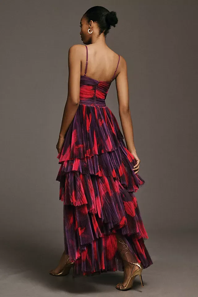 Armoire  Rent this Hutch Sabina Strapless Pleated Maxi Dress