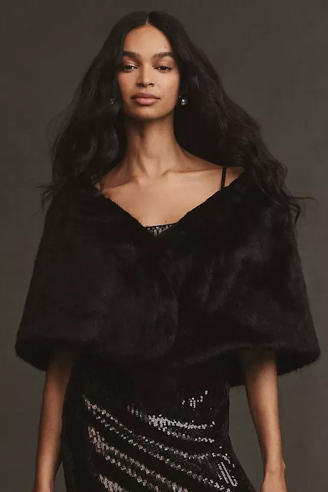 Unreal Fur Yasmine Wrap