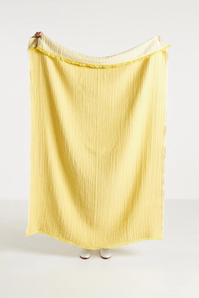 Zora Gauze Throw Blanket