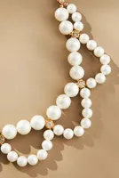 Pearl Scallop Collar Necklace