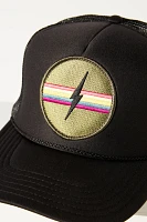 Friday Feelin Electric Rainbow Trucker Hat