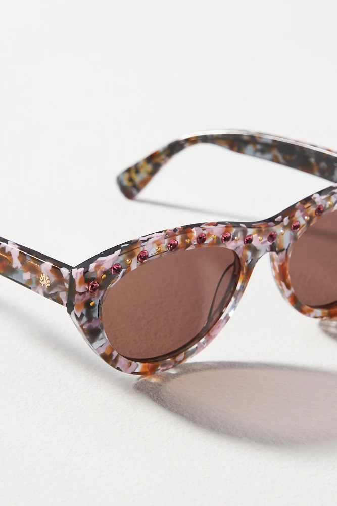 Lele Sadoughi Memphis Sunglasses