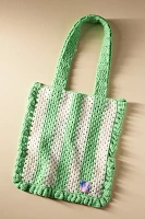 Damson Madder Frill Crochet Bag