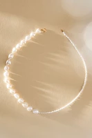 TEMPÊTE Half-Moon Pearl Necklace