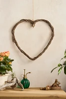 Dried Vine Heart Wreath