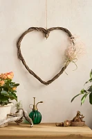 Dried Vine Heart Wreath