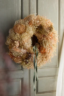 Dried Dill Flower Wreath