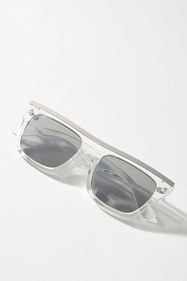 Metal Flat-Top Sunglasses