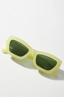 Blocked Cat-Eye Sunglasses