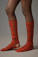 Mozh Mozh Knee-High Crochet Socks