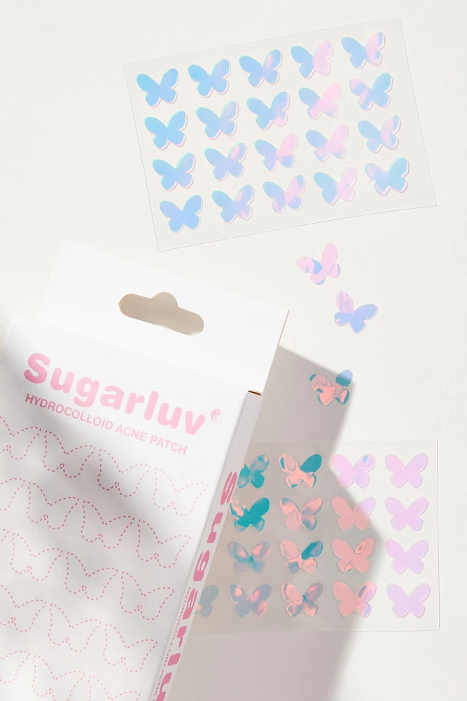 Sugarluv Hydrocolloid Acne Patch Holographic Butterflies