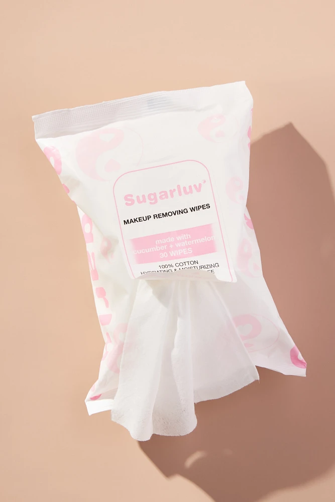 Sugarluv Cucumber + Watermelon Makeup Removing Wipes