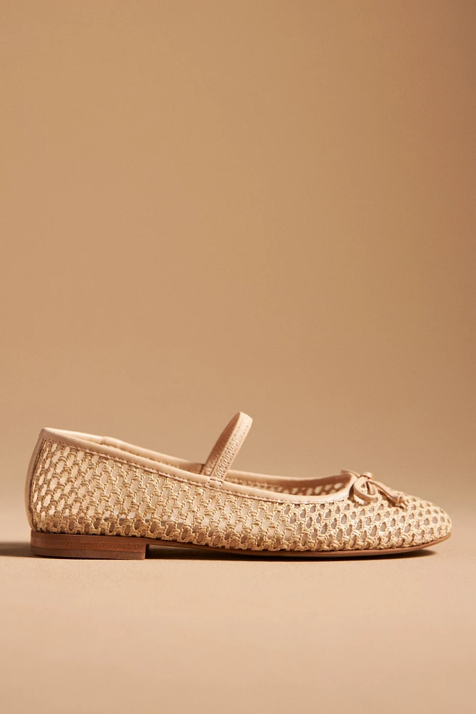 Dolce Vita Carin Raffia Ballet Flats