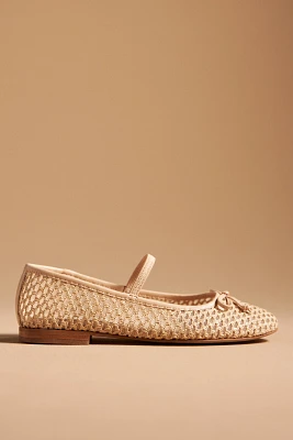 Dolce Vita Carin Raffia Ballet Flats