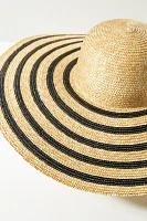 Wyeth Straw Stripe Floppy Hat