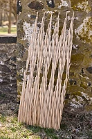 Expandable Woven Willow Diamond Fencing