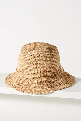 San Diego Hat Co. Raffia Bucket Hat