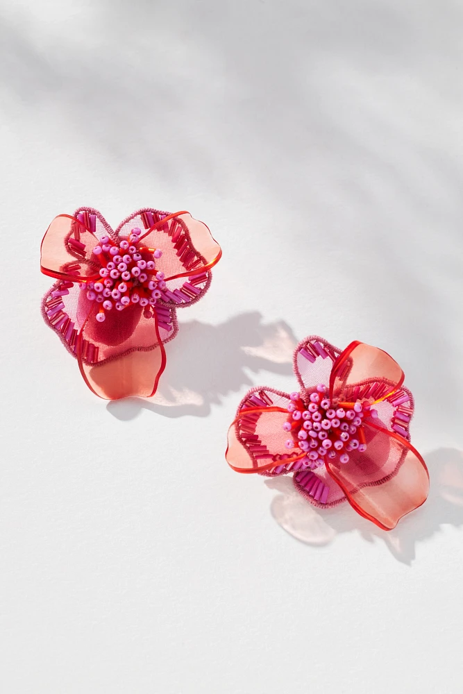 Mignonne Gavigan Odette Flower Post Earrings