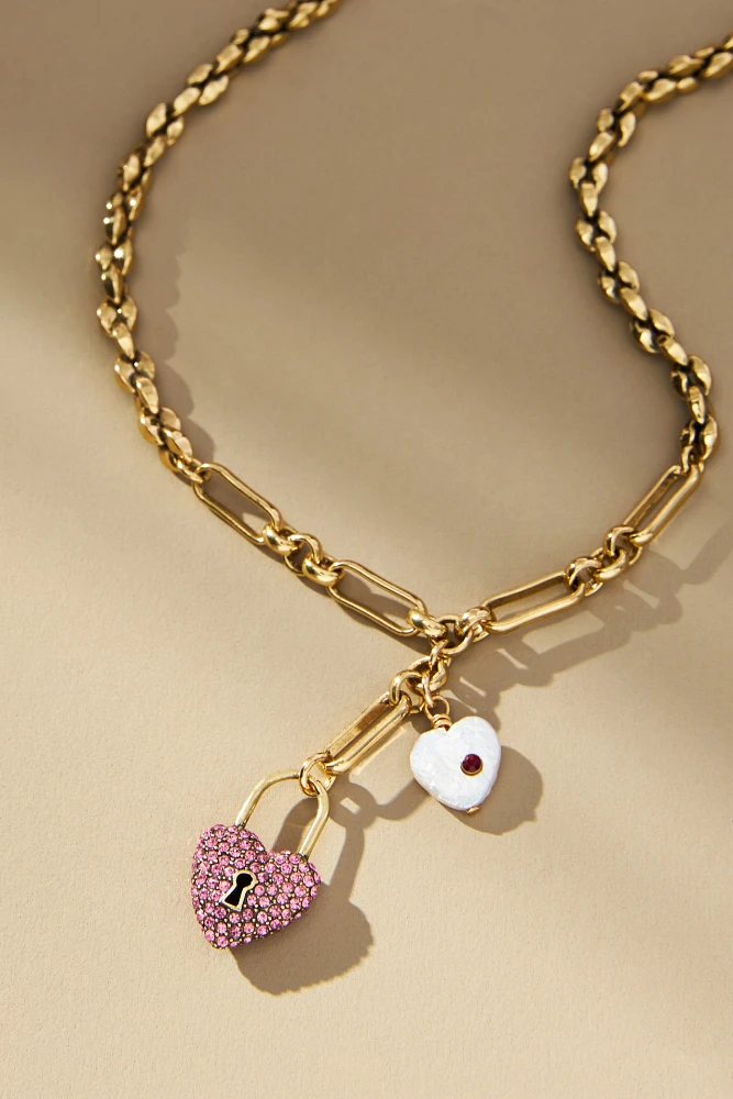 Mignonne Gavigan Love Story Charm Necklace