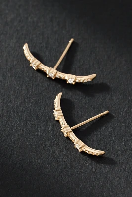 Diamond Crawler Earrings