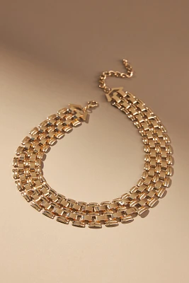 Watch Chain Collar Necklace