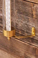 Brass Garden Thermometer