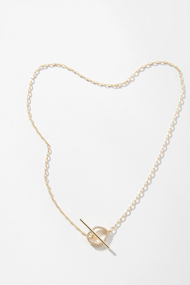 Delicate Toggle Necklace