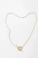 Delicate Toggle Necklace