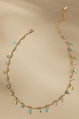Drippy Crystal Necklace