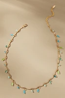 Drippy Crystal Necklace
