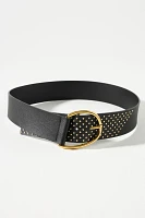 Low-Slung Studded Belt