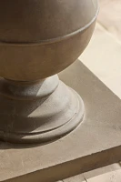 Hydra Stone Pedestal Foyer Table