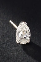 2ct Pear-Cut Diamond Post Earrings