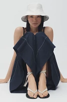 Silent D Tie-Up Thong Sandals