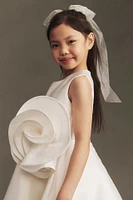 Gió Bespoke Nika Rosette Flower Girl Dress