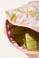 Talking Out Of Turn Large Puffy Busy Bee Makeup Bag