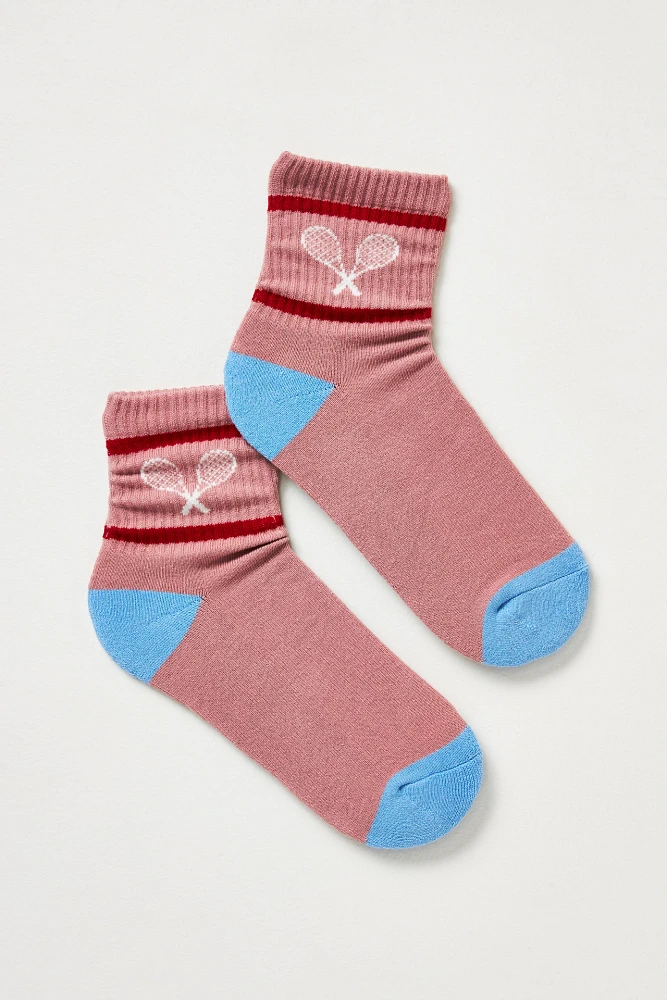 Daily Practice by Anthropologie Athletic Racket Socks