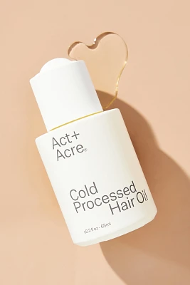 Act + Acre Cold Processed® 5% Argan Repair Hair Oil