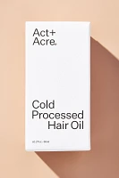 Act + Acre Cold Processed® 5% Argan Repair Hair Oil