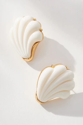 Shell Icon Post Earrings