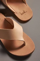 beek Pip Leather Thong Sandals