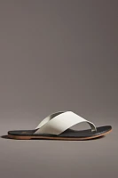 beek Pip Leather Thong Sandals