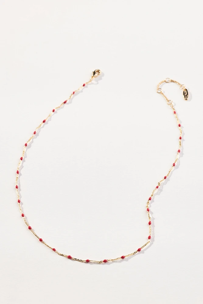 Delicate Bead Necklace