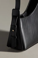 The Noemi Asymmetrical Buckle Shoulder Bag