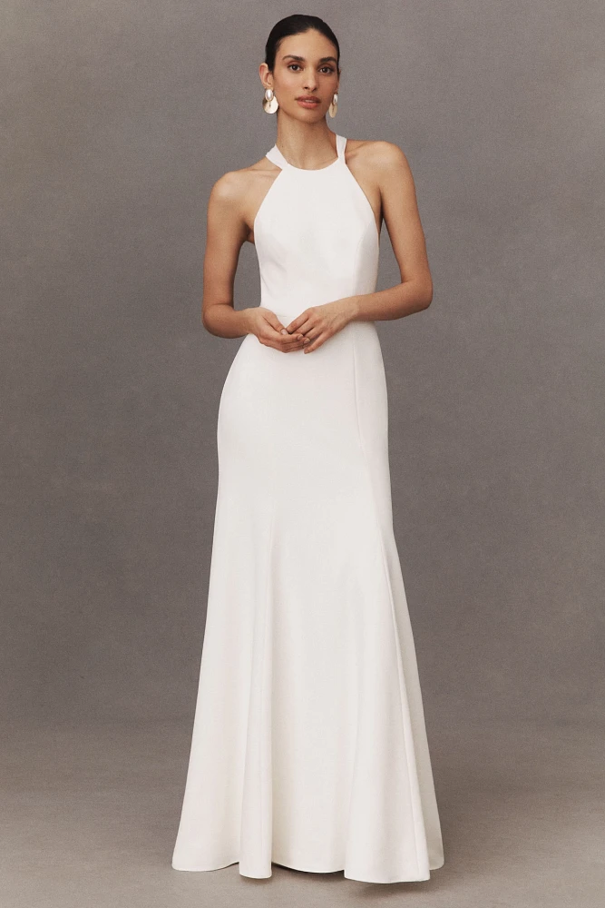 Jenny by Yoo Shipley Halter Gown