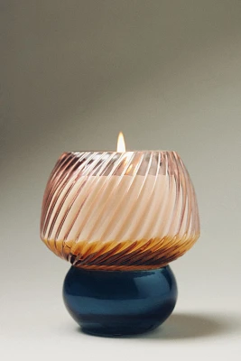 Bibi Glass Fruity Blackberry Cedar Candle